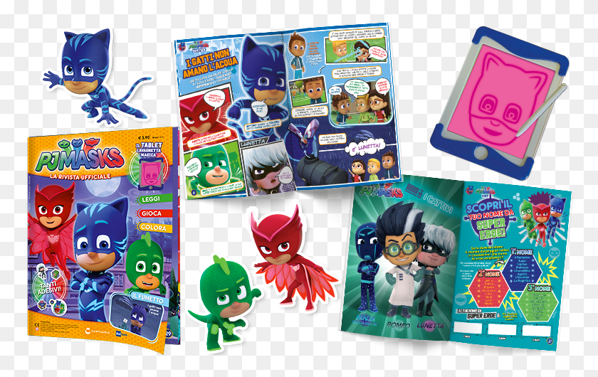 773x470 Image Https Centauria Itwp Mask Rivista Pj Masks Rivista Ufficiale, Doll, Toy, Person HD PNG Download