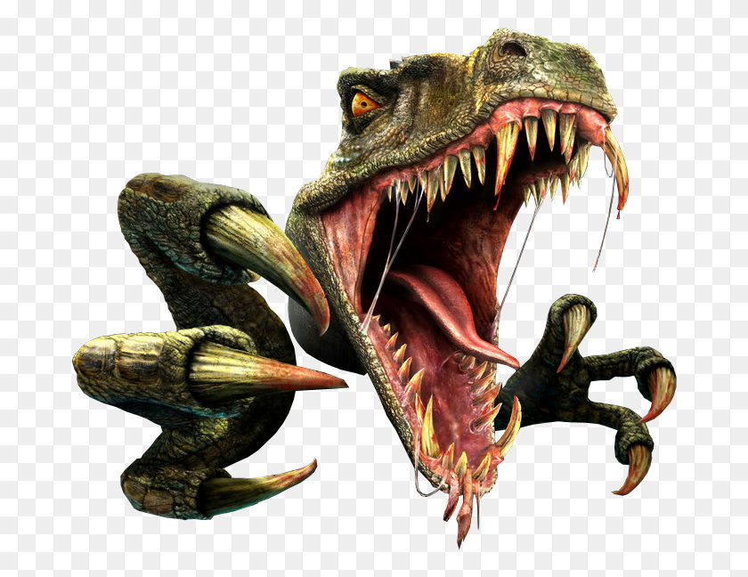 681x588 Информация Об Изображении Динозавр, Рептилия, Животное, Ти-Рекс Hd Png Скачать