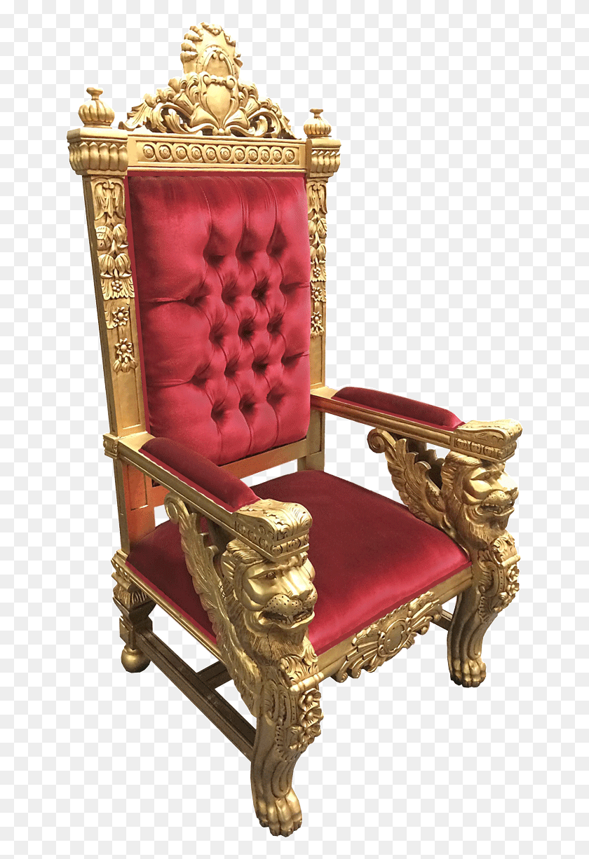 653x1166 Image Information Kings Chair Transparent, Furniture, Throne, Armchair HD PNG Download