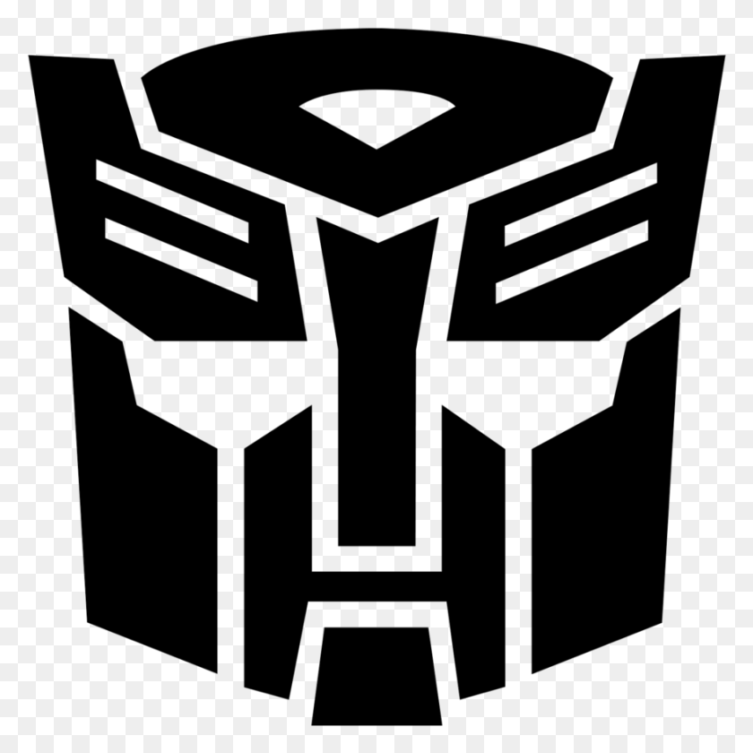 875x875 Image Information Transformers G1 Autobot Symbol, Gray, World Of Warcraft HD PNG Download