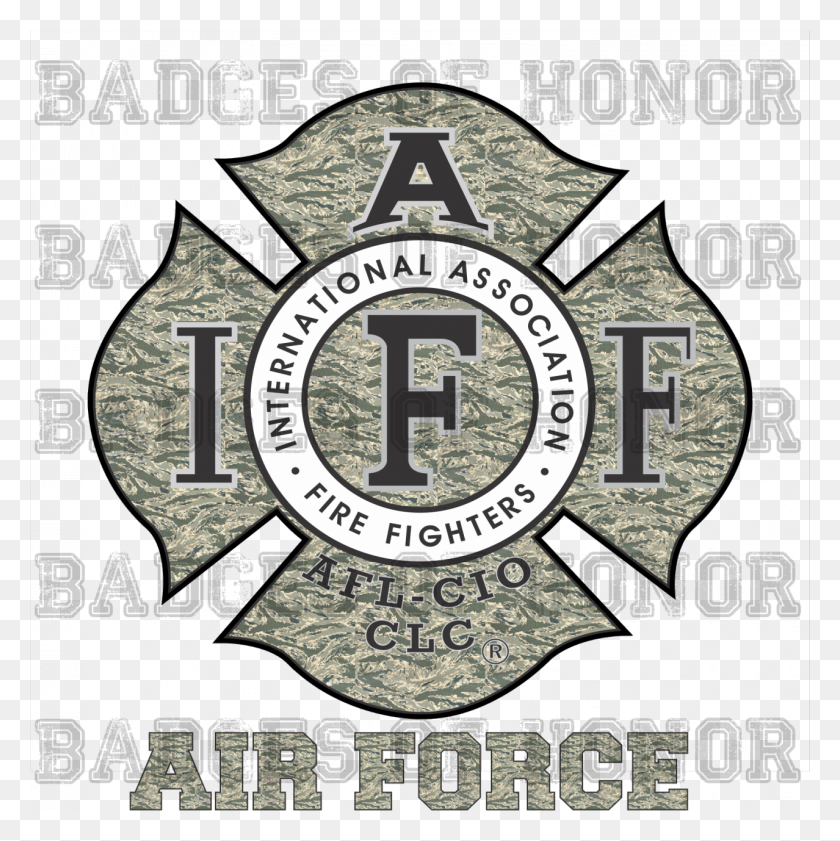 1278x1280 Image International Association Of Fire Fighters, Logo, Symbol, Trademark HD PNG Download