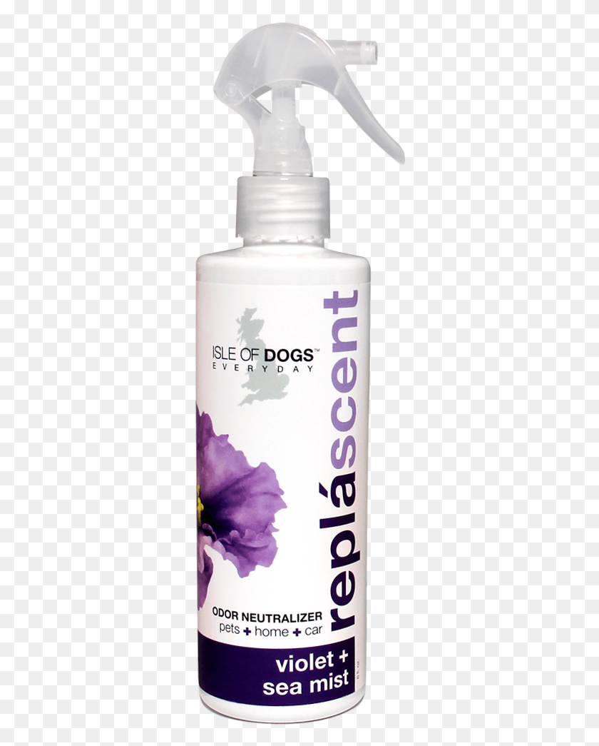 296x985 Image Isle Of Dogs Violet Sea Mist Replascent Odor Spray, Cosmetics, Bottle, Plant HD PNG Download