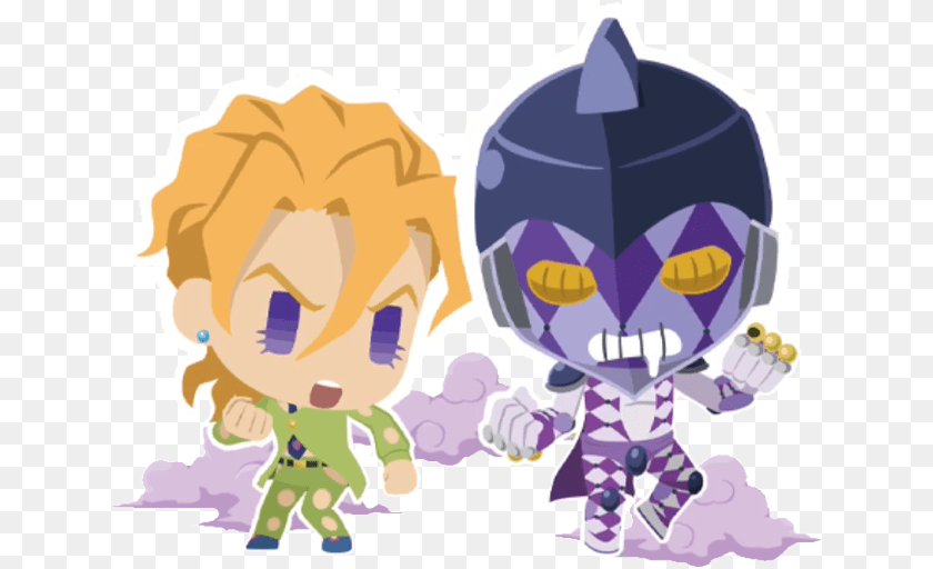 646x512 Image Jjba Pitter Patter Pop Fugo, Purple, Baby, Person, Balloon Transparent PNG