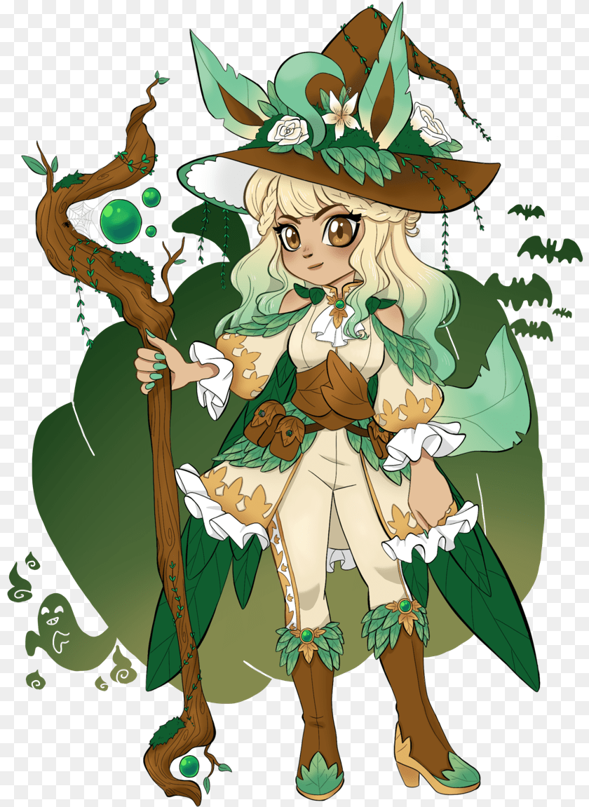 823x1151 Image Leafeon Gijinka, Person, Book, Comics, Publication Transparent PNG