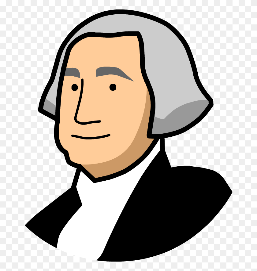 681x828 Image Library Abraham Lincoln Clipart George Washington Cartoon Image Of George Washington, Face, Head, Clothing HD PNG Download