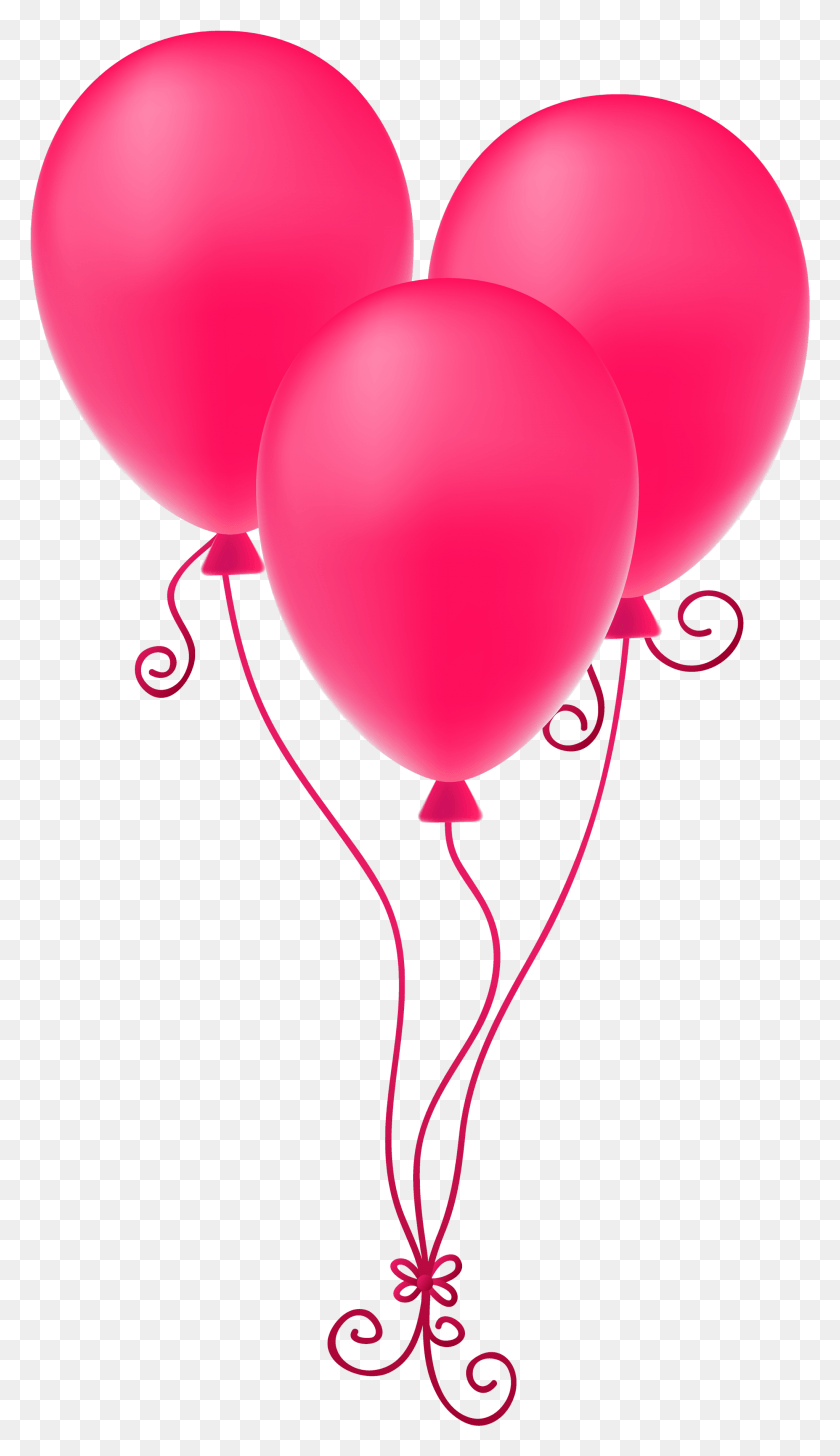 2046x3663 Image Library Balloons Free Image And Pink Balloons Transparent Background, Balloon, Ball HD PNG Download