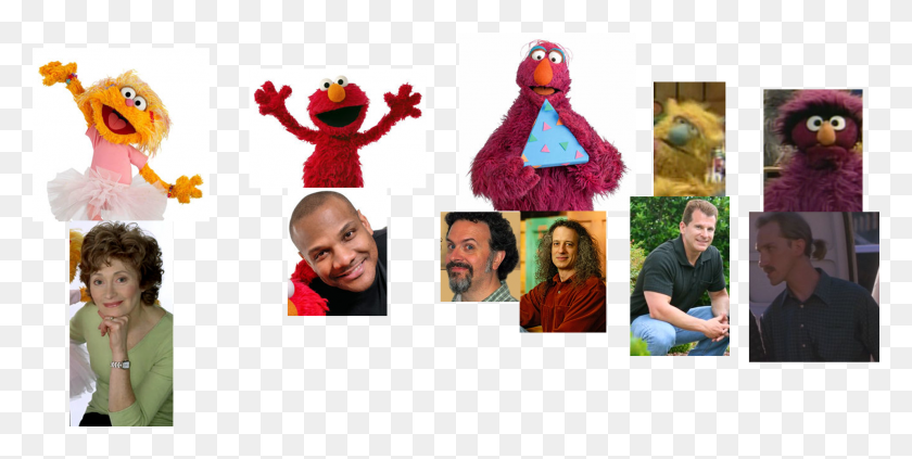 1916x894 Image Library Library Image Muppet Behind The Scenes Sesame Street, Person, Human, Collage HD PNG Download