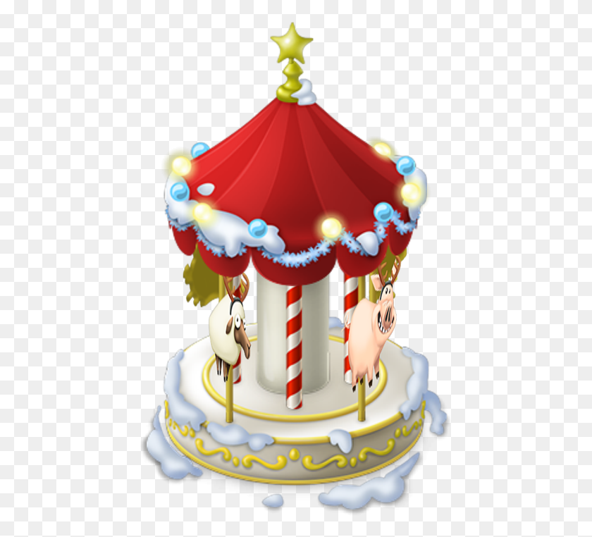 443x702 Image Library Library Image Winter Hay Day Wiki Fandom De Natal Hay Day, Birthday Cake, Cake, Dessert HD PNG Download