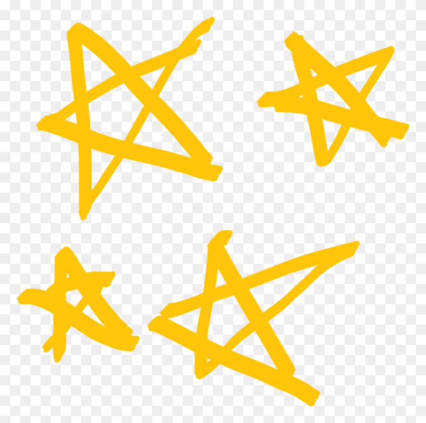 886x880 Image Library Stock Bohemian Drawing Star Draw Stars Yellow Star Drawing, Star Symbol, Symbol, Number HD PNG Download