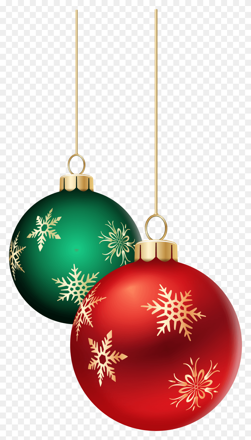 4366x7909 Image Library Stock Hanging Balls Clip Art Image Transparent Background Christmas Ball Clipart, Ornament, Tree, Plant HD PNG Download