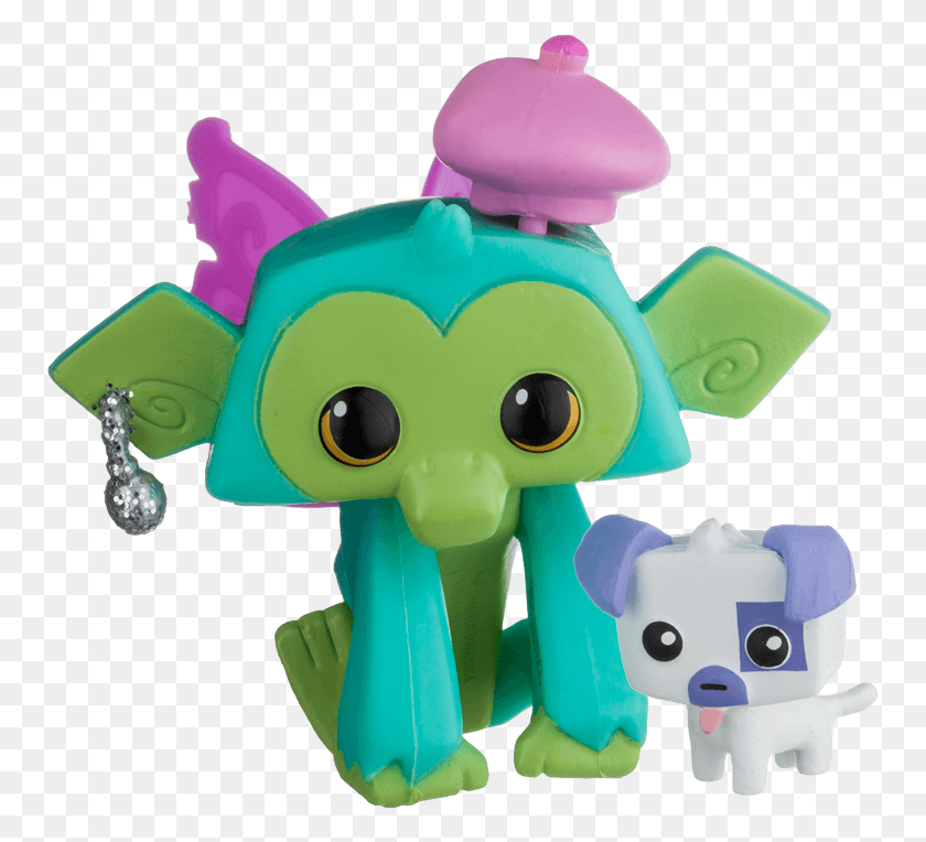 755x704 Image Lucky Monkey And Pet Puppy Animal Jam Toys, Toy, Plush, Figurine Descargar Hd Png