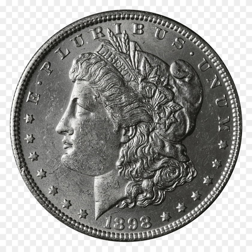 1280x1280 Descargar Png Dólar De Morgan, Moneda, Dinero, Níquel Hd Png
