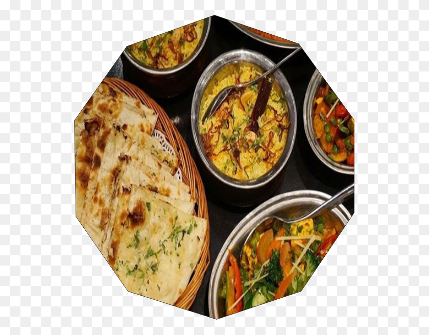 549x596 Image Naan, Lunch, Meal, Food HD PNG Download