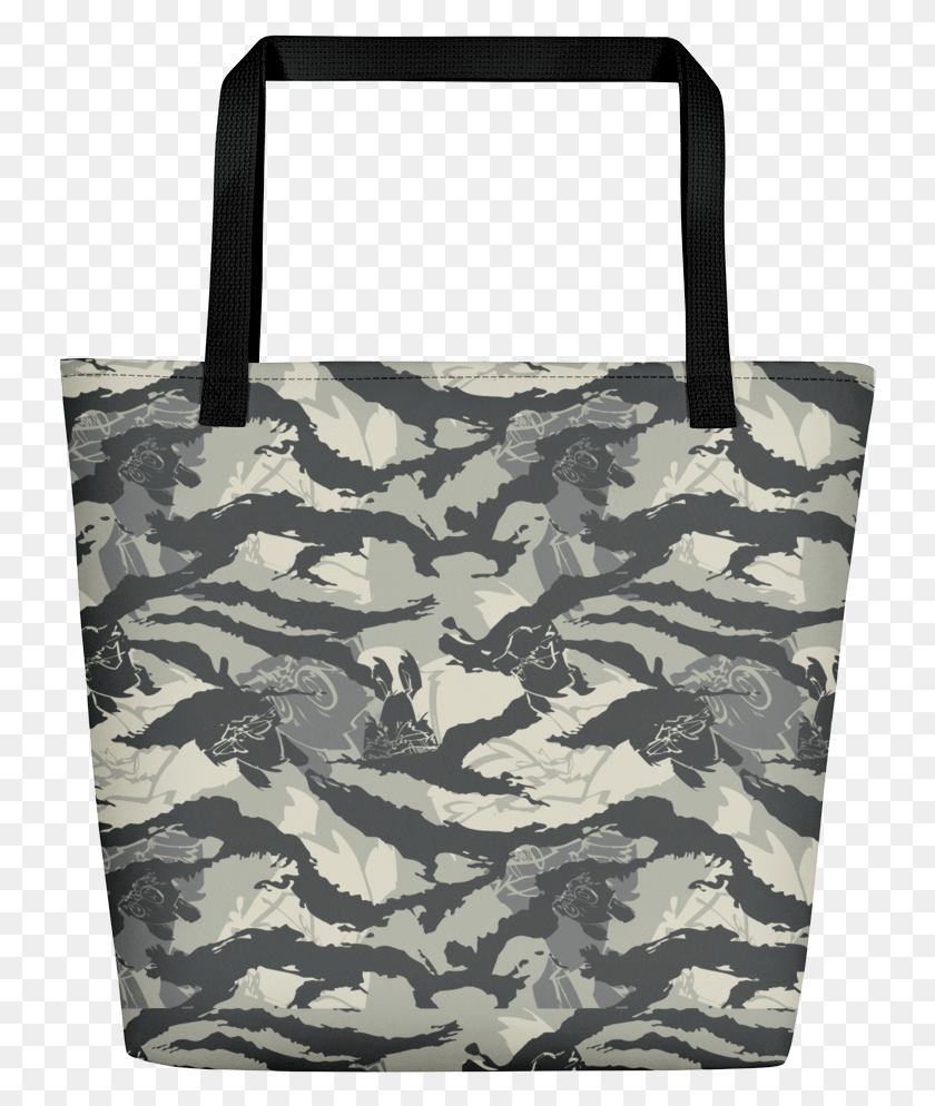 736x934 Image Of Bear Claw Camo Tote Tote Bag, Handbag, Accessories, Accessory HD PNG Download