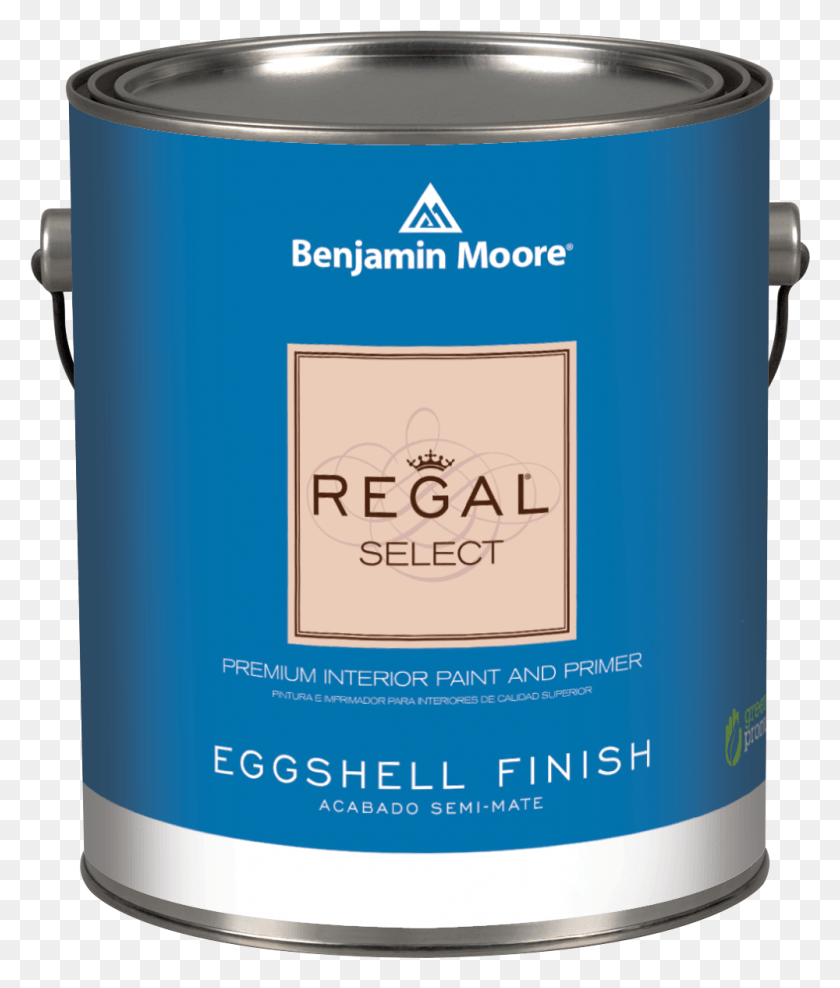 1000x1191 Image Of Benjamin Moore Regal Select Eggshell Finish Regal Select Interior Paint Semi Gloss, Paint Container, Tin, Aluminium HD PNG Download