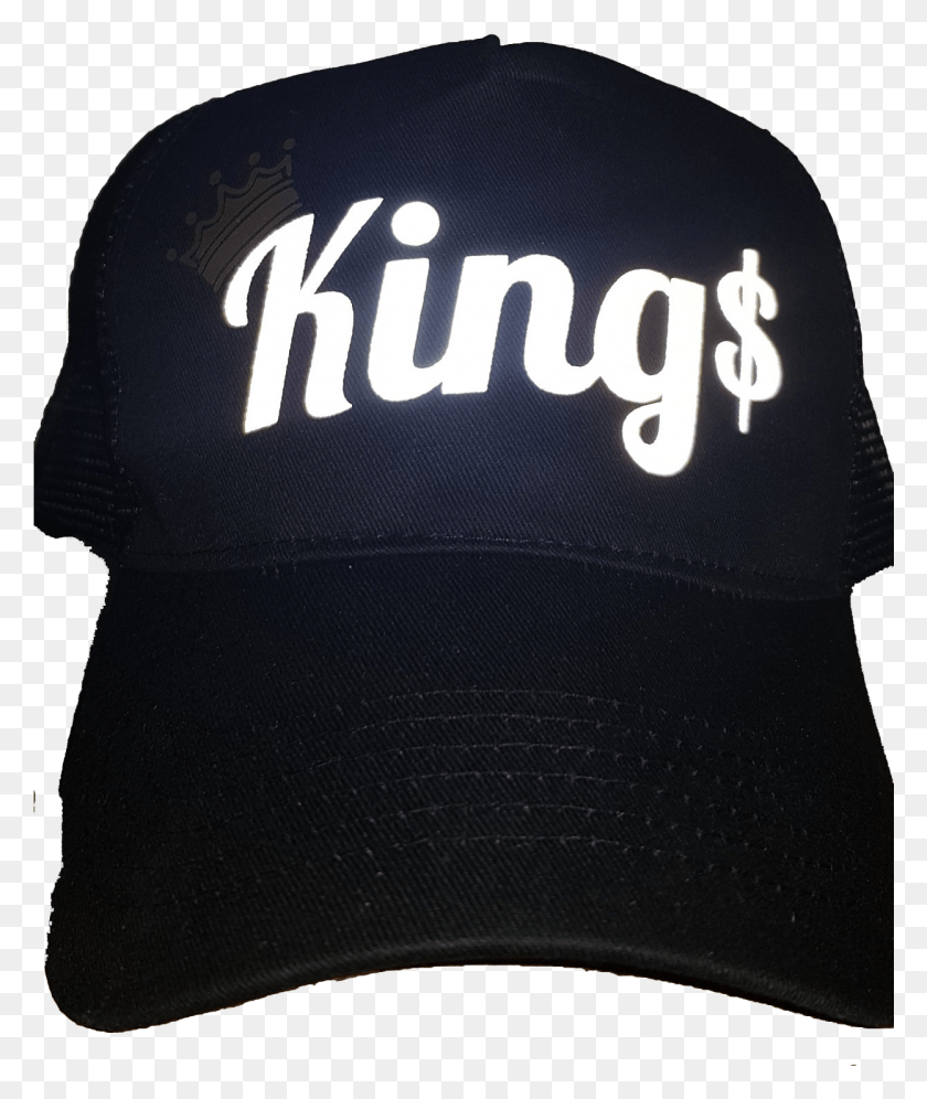 1247x1497 Descargar Png Sombrero De Camionero Kingqueen Negro Reflectante Gorra De Béisbol, Ropa, Gorra Hd Png