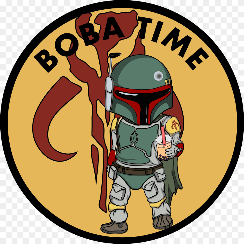 3503x3503 Image Of Boba Time Fish Fry Friday Clipart, Baby, Person, Symbol Sticker PNG