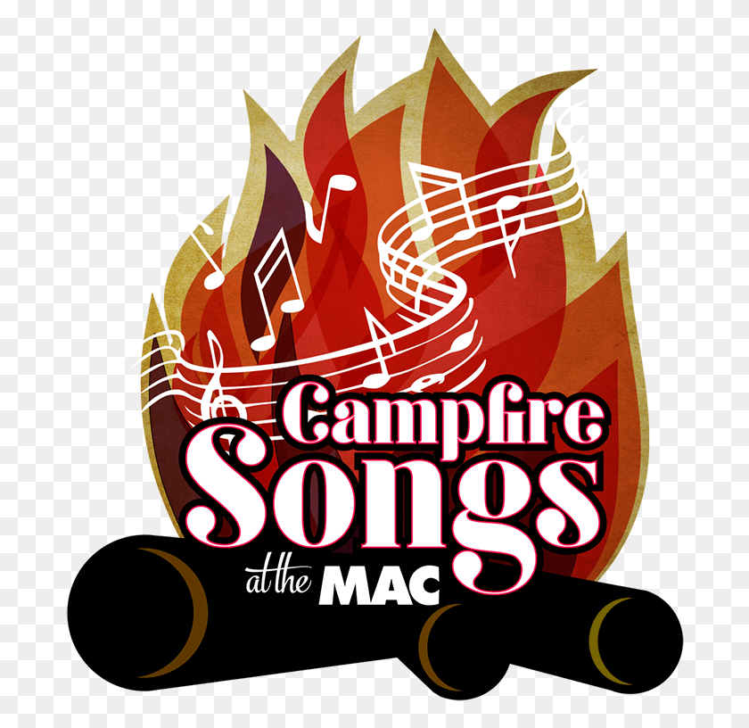 694x756 Image Of Campfire With The Words Campfire Songs At Graphic Design, Poster, Advertisement, Text HD PNG Download