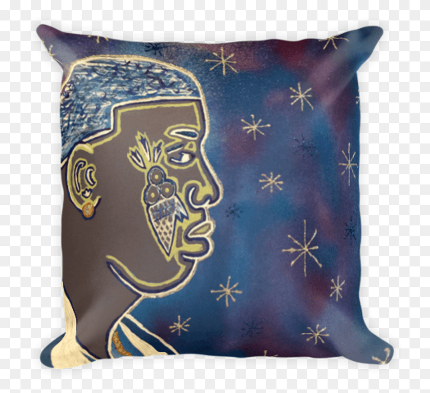 733x707 Image Of Gucci Mane Pillow, Cushion, Tattoo, Skin HD PNG Download