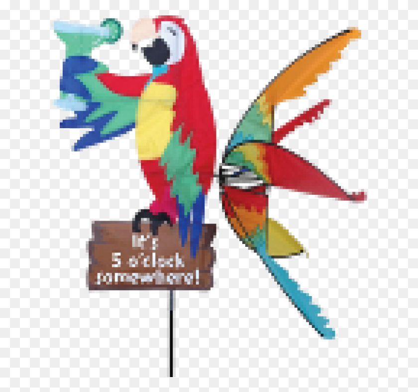 637x729 Image Of It39S 5 O39Clock En Algún Lugar Island Parrot Spinner Sus 5 O Reloj En Algún Lugar Loro, Pájaro, Animal Hd Png