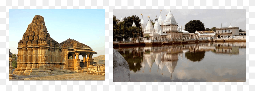 1308x405 Image Of Jain Temples Shiva Temples, Architecture, Building, Temple HD PNG Download