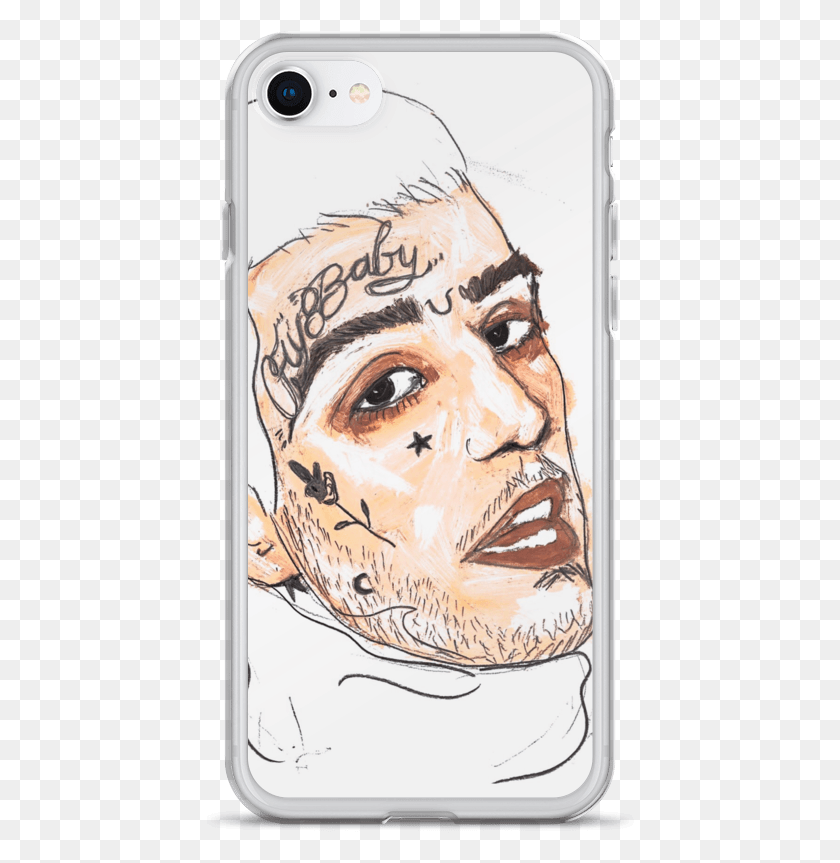 438x803 Image Of Lil Peep Phone Case, Mobile Phone, Electronics, Cell Phone HD PNG Download