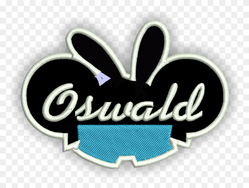 839x621 Image Of Oswald Custom Iron On Patch With Name Emblem, Logo, Symbol, Trademark HD PNG Download