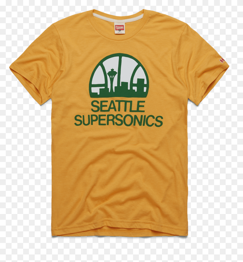 1357x1472 Image Of Seattle Supersonics 3975 Active Shirt, Clothing, Apparel, T-shirt HD PNG Download