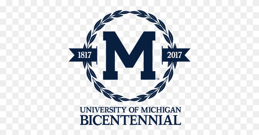 397x377 Image Provided L University Of Michigan University Of Michigan Bicentennial, Poster, Advertisement, Text HD PNG Download