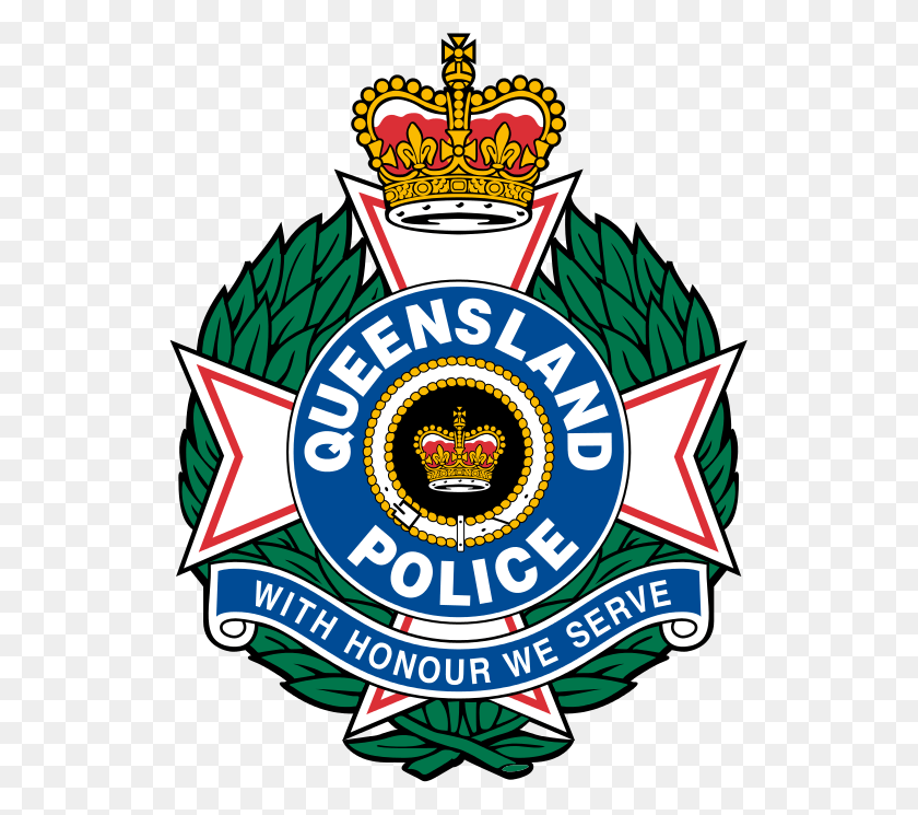529x685 Изображение Px Службы Квинсленда Svg Логотип Полицейской Службы Квинсленда, Символ, Товарный Знак, Эмблема Hd Png Скачать