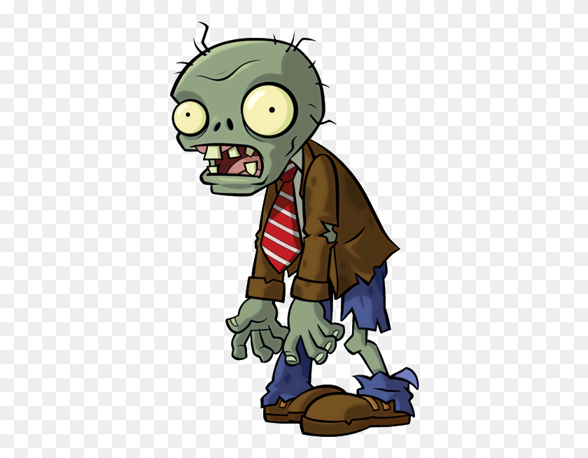 358x594 Image Regular Zombie Plants Vs Zombies Wiki Fandom Zombies De Plants Vs Zombies, Tie, Accessories, Accessory HD PNG Download