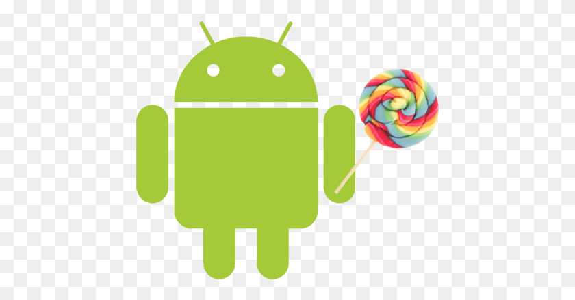 444x379 Логотип Android 5.0 Lollipop, Еда, Конфеты, Сладости Hd Png Скачать