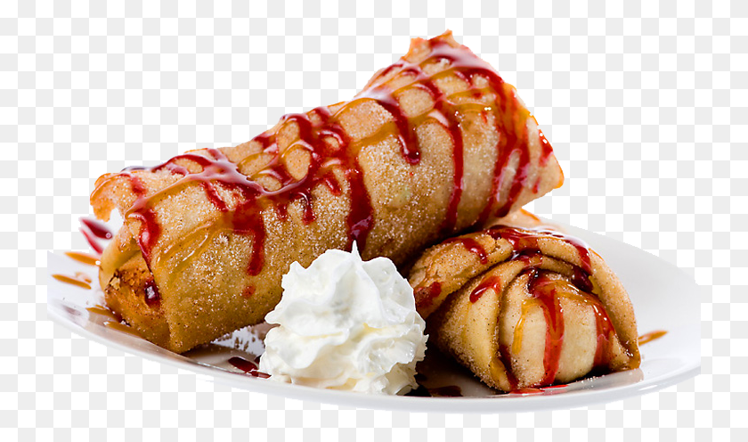 735x436 Image Report Cheesecake Chimichanga Recipe, Cream, Dessert, Food HD PNG Download