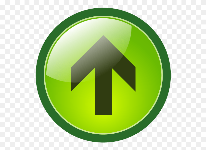 554x553 Image Result For Arrow Up Button Green Top Button, Pedestrian, Symbol, Sign HD PNG Download