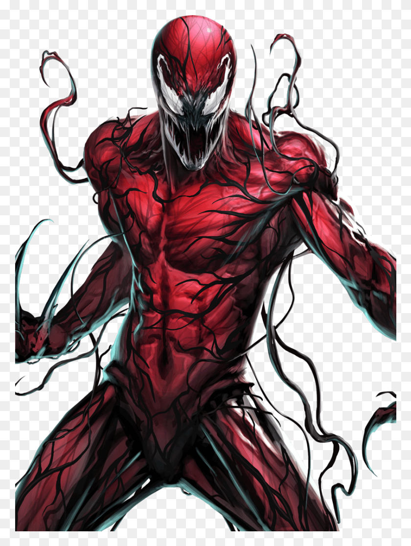 840x1138 Image Result For Carnage Marvel Full Body Venom Drawing, Person, Human, Clothing HD PNG Download