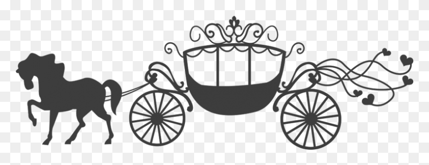 794x269 Image Result For Carruajes Princesa En Horse And Carriage Transparent, Accessories, Accessory, Jewelry HD PNG Download