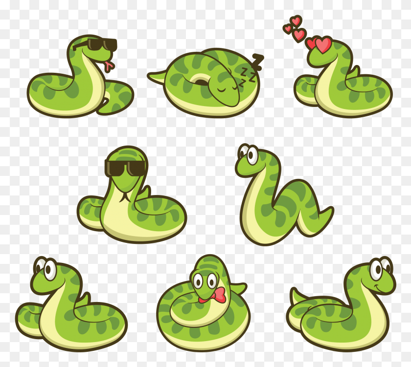 2105x1865 Image Result For Cartoon Forest Jungle Vector Background Imagenes De Anacondas Animadas, Serpiente, Reptil, Animal Hd Png Download