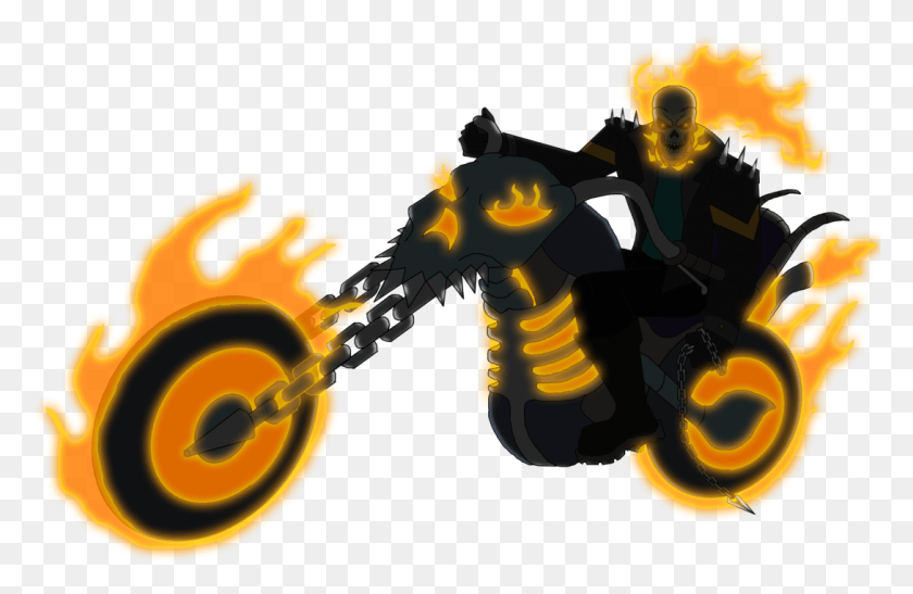 1089x680 Image Result For Ghost Rider Clipart Ghost Rider Motorcycle, Fire, Flame, Light HD PNG Download