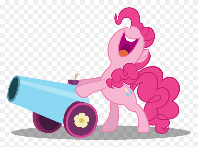 1549x1119 Descargar Png / Pinkie Pie Cannon, Pinkie Pie Y Canon, Purple, Graphics Hd Png