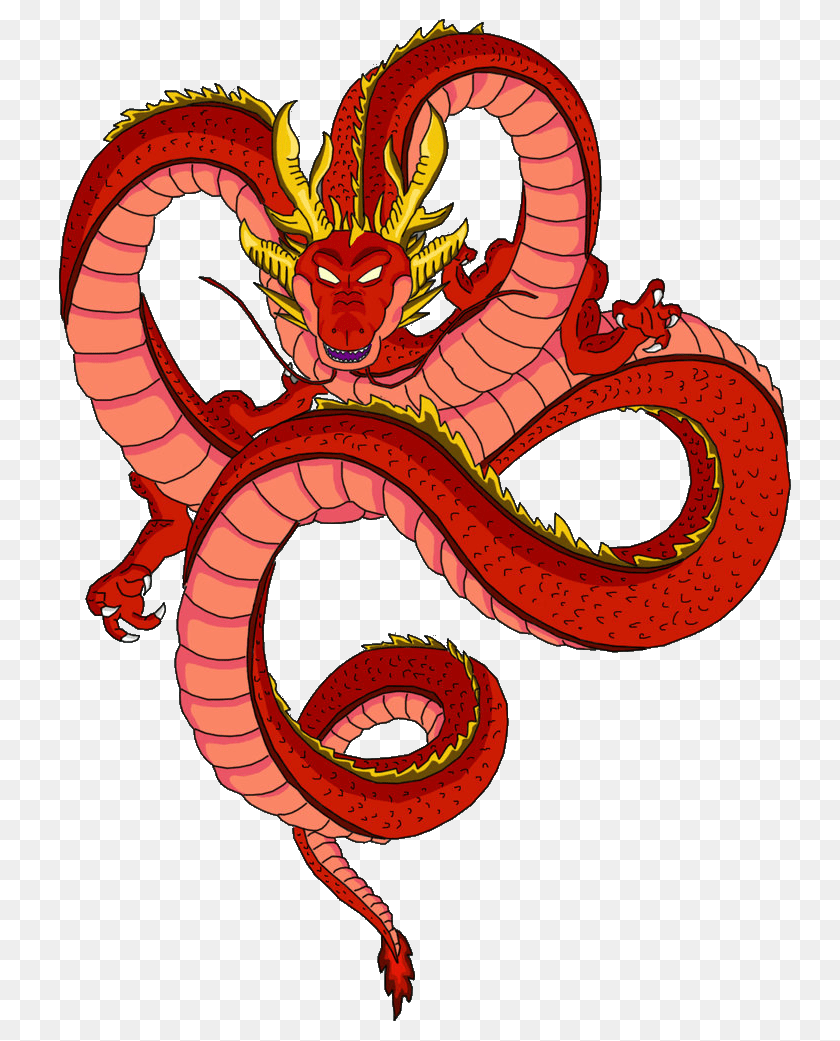 Image Result For Red Shenron Dragon Ball Dragon, Animal, Dinosaur, Reptile Clipart PNG