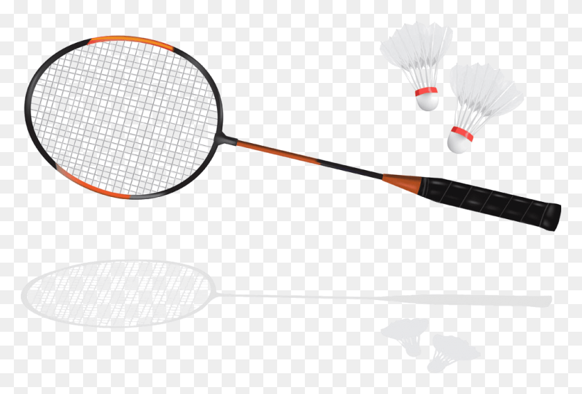 1000x654 Image Royalty Free Badminton Racket Drawing Clip Art Transparent Background Badminton Racket Clipart, Tennis Racket, Sport, Sports HD PNG Download
