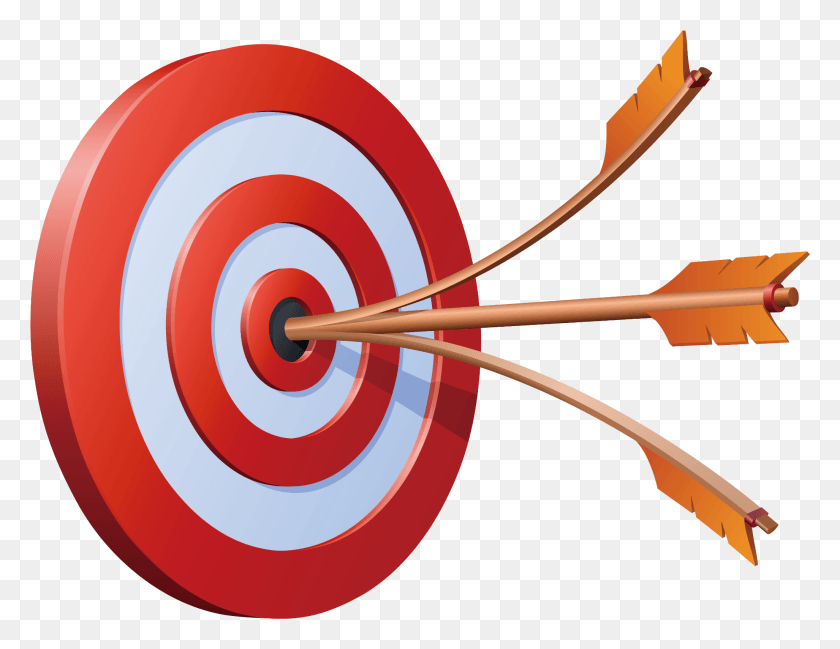 2053x1552 Image Royalty Free Bullseye Clipart Dart Arrow Hitting Target Clip Art, Game, Darts HD PNG Download