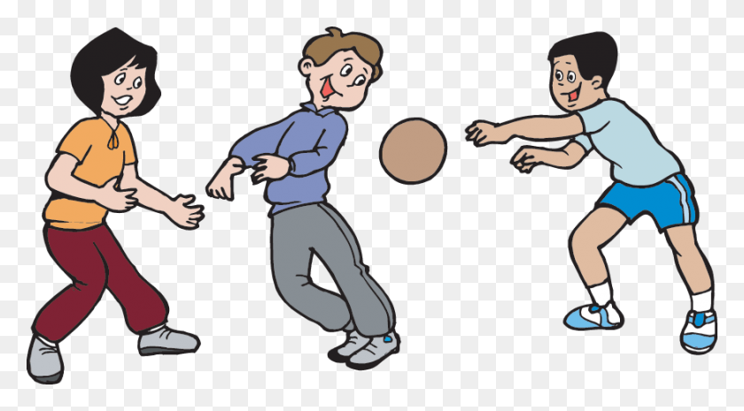 872x453 Image Royalty Free Library Be Outside Science Trek Dodgeball Game Clipart, Person, Human, Kicking HD PNG Download