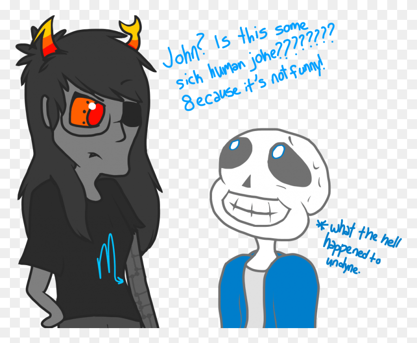 990x801 Image Royalty Free Stock When Meets Homestuck By Snowflakephan Undertale Meets Homestuck, Person, Human, Text HD PNG Download