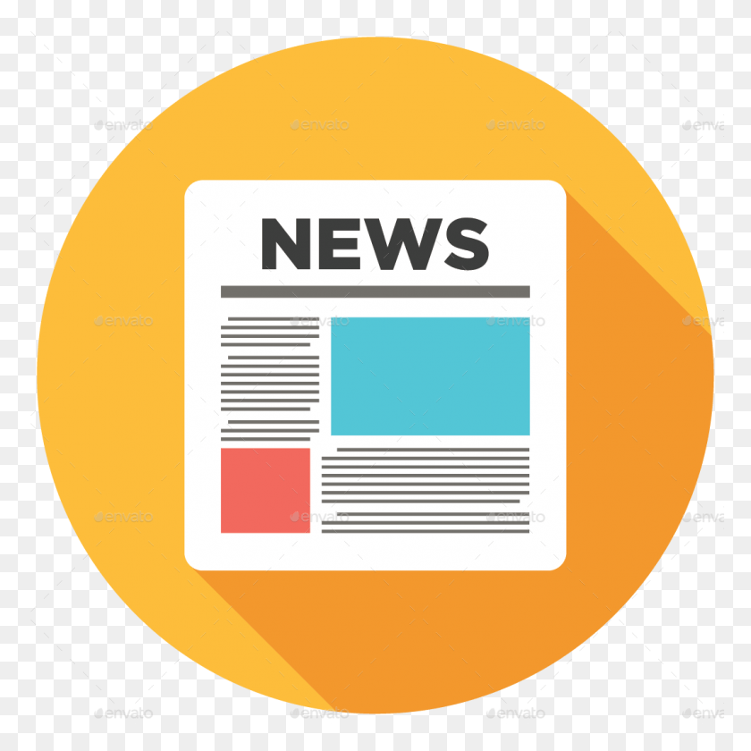 1067x1067 Png256X256 Pxnewspaper Icon News Flat Icon, Label, Text, Sticker Hd Png Download