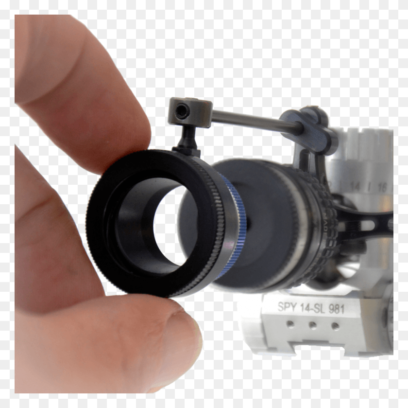 1000x1000 Image Shows Monocle At Revolve Diopter Spy And Optional Camera Lens, Camera, Electronics, Person HD PNG Download