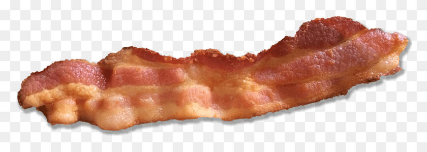 1190x366 Image Single Strip Of Bacon, Pork, Food, Accessories HD PNG Download