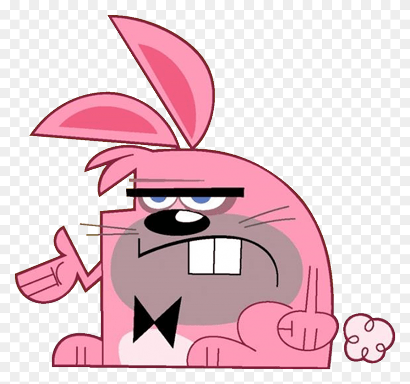 1649x1534 Image Stock Of The Easter Bunny Fairly Oddparents Easter, Text, Graphics HD PNG Download