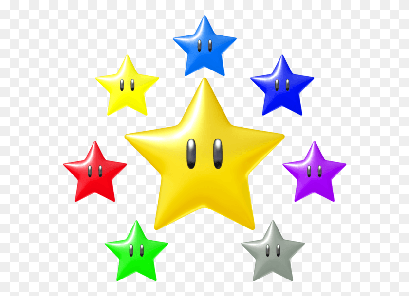 584x549 Image The Master Star And 7 Destiny Stars Star Funny Star, Symbol, Star Symbol, Cross HD PNG Download