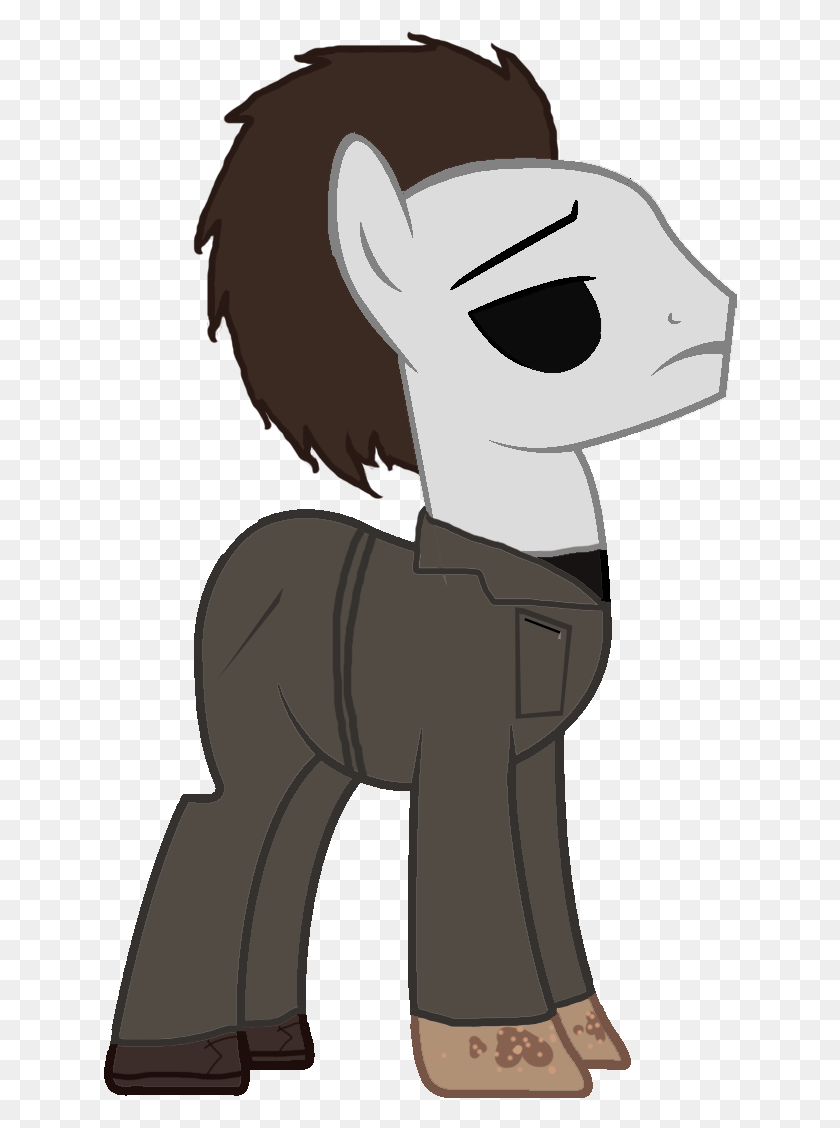 634x1068 Image Transparent Mlp Halloween The Curs Of Michael Myers My Little Pony, Helmet, Clothing, Apparel HD PNG Download